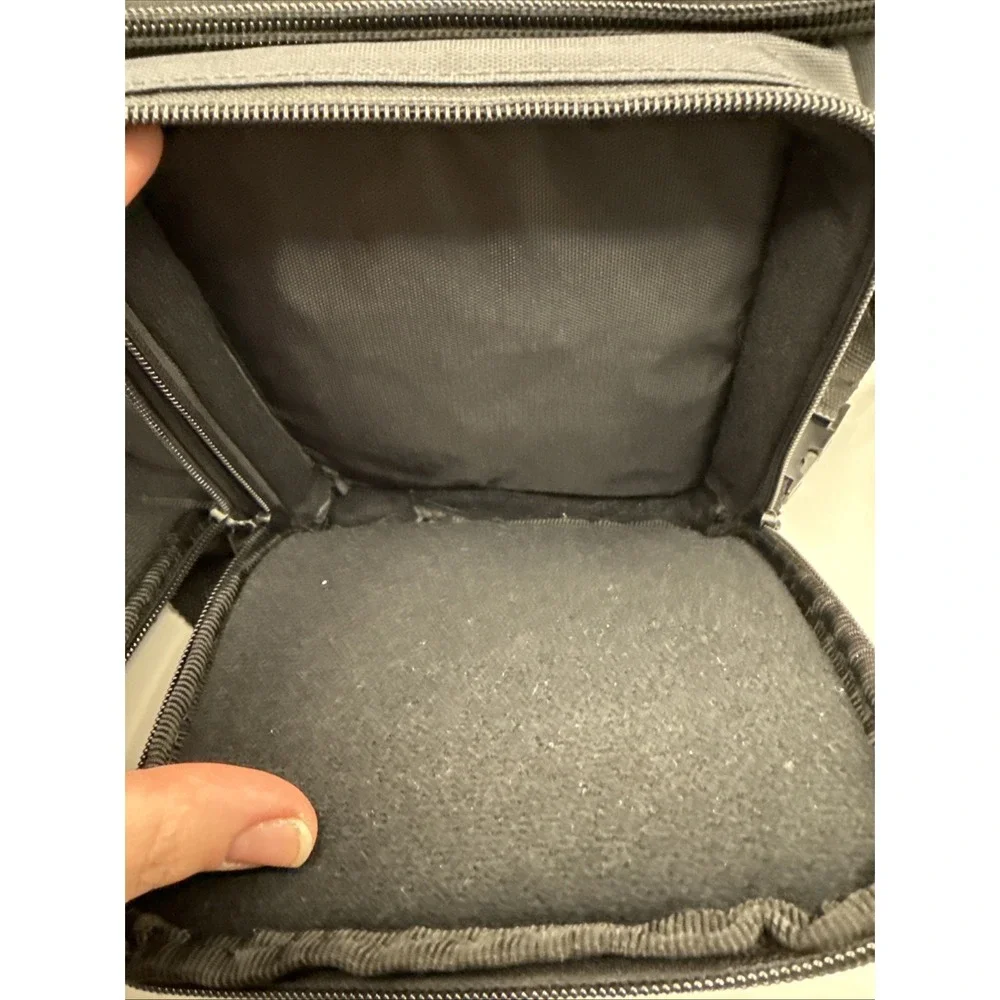 Camera Carrying Case Photo Video Waist Adjustable Strap Black Gemini 3 Zip Pouch